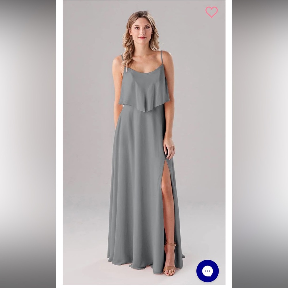 Size 8 Kennedy Blue Bridesmaids dress in color Dove